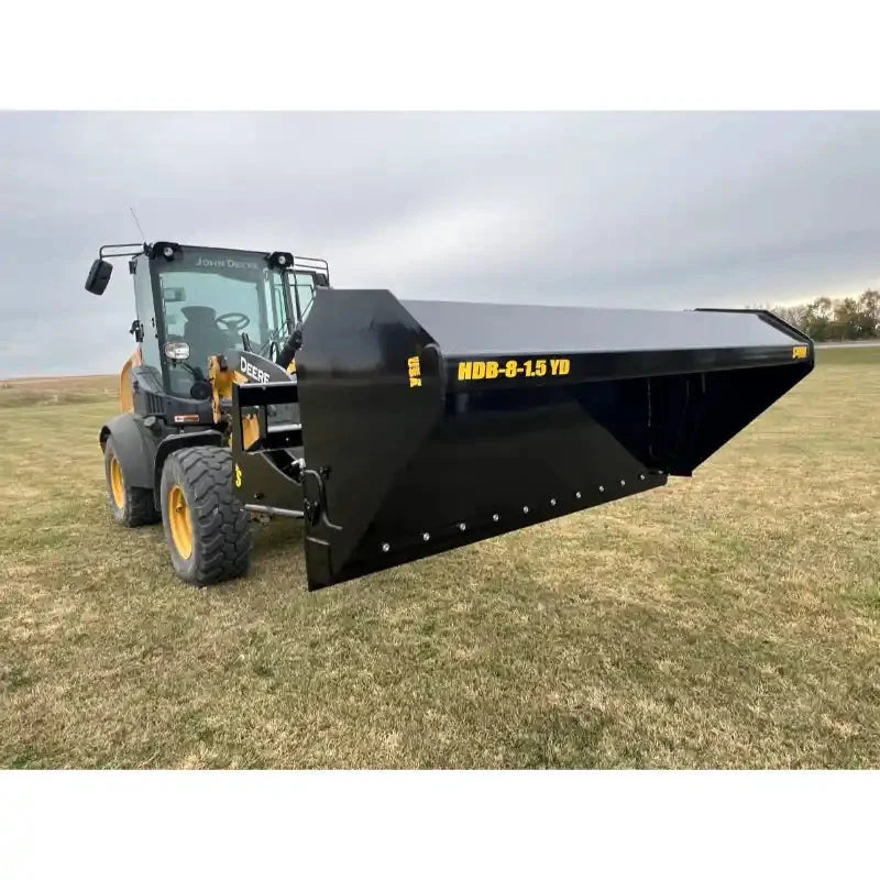 Stinger Attachments HDB-WL Wheel Loader Hydraulic Dump Bucket