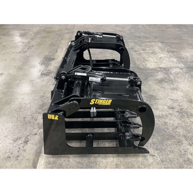 Stinger Attachments RTG-XD-T Tractor Heavy-Duty Grapple Bucket