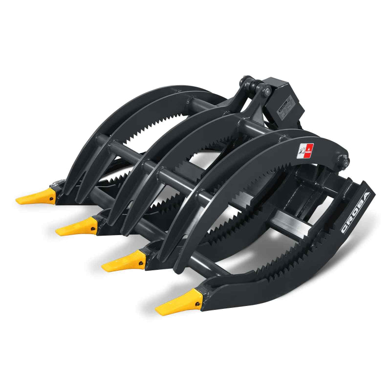 MechMaxx 44'' Mini Skid Steer Timber Grab