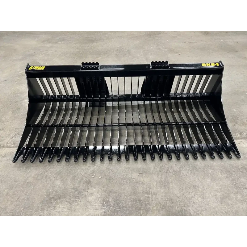 Stinger Attachments RK Skid Steer Rock Bucket