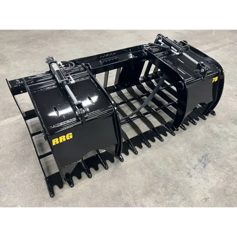 Stinger Attachments RRG Skid Steer Root & Rock Grapple