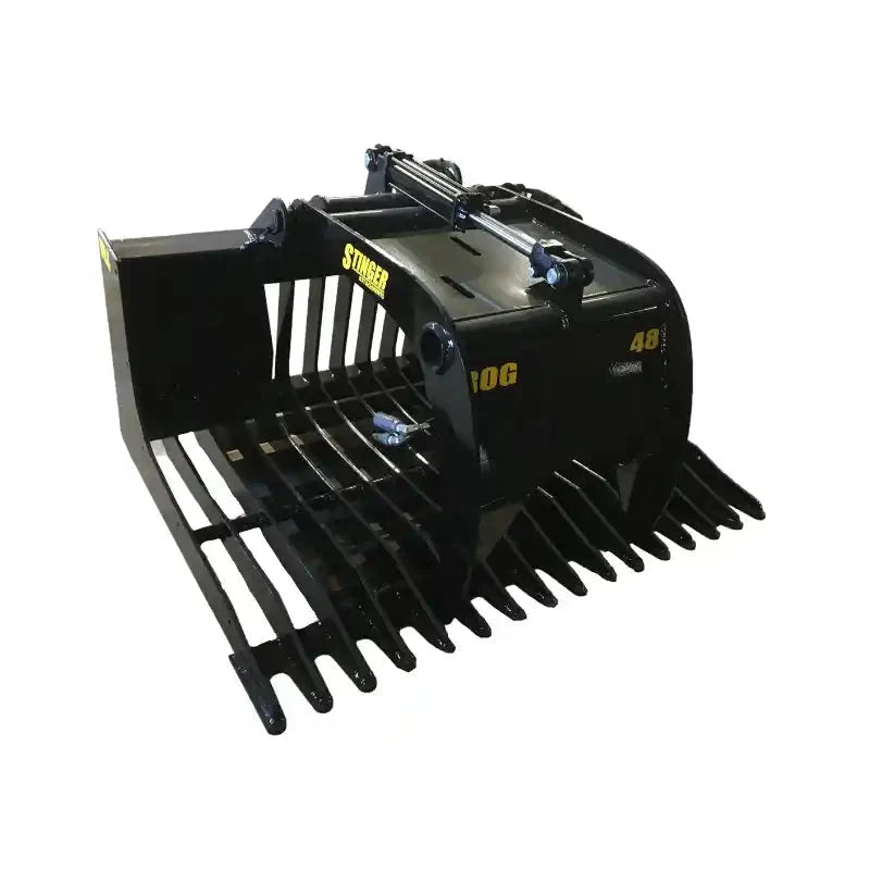 Stinger Attachments ROGSG-T Tractor 48" Rock Grapple Bucket
