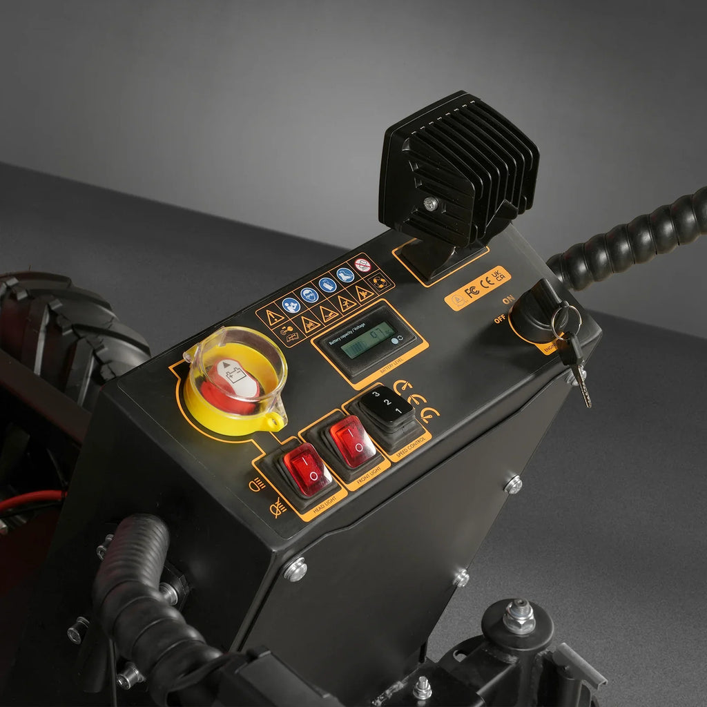 MechMaxx E50 — 1100lb 48V Electric Mini Dumper