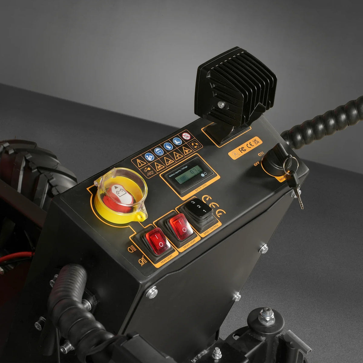 MechMaxx E50 — 1100lb 48V Electric Mini Dumper