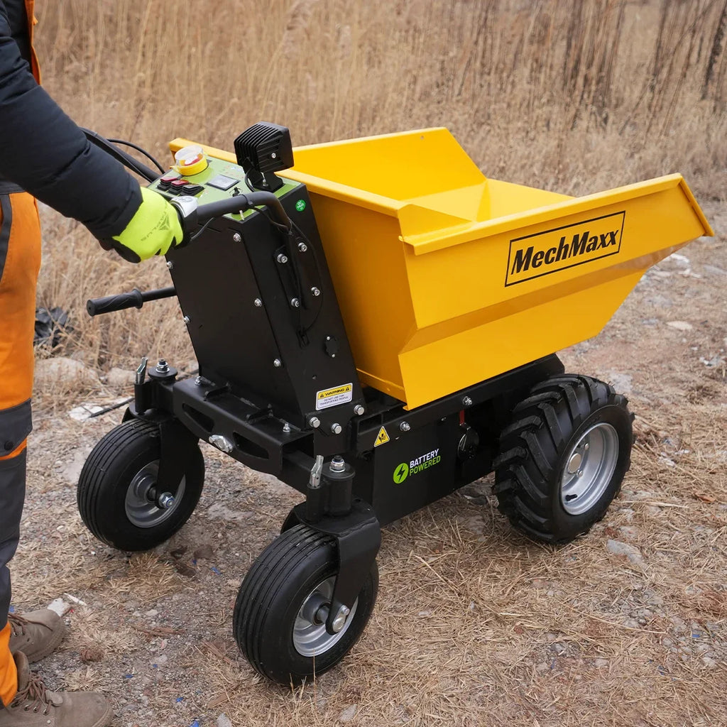MechMaxx E50 — 1100lb 48V Electric Mini Dumper
