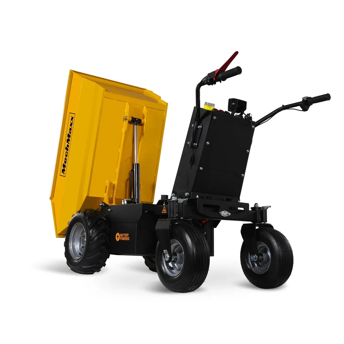 MechMaxx EH50 - 1100lb 48V Electric Hydraulic Tipping Dump Cart