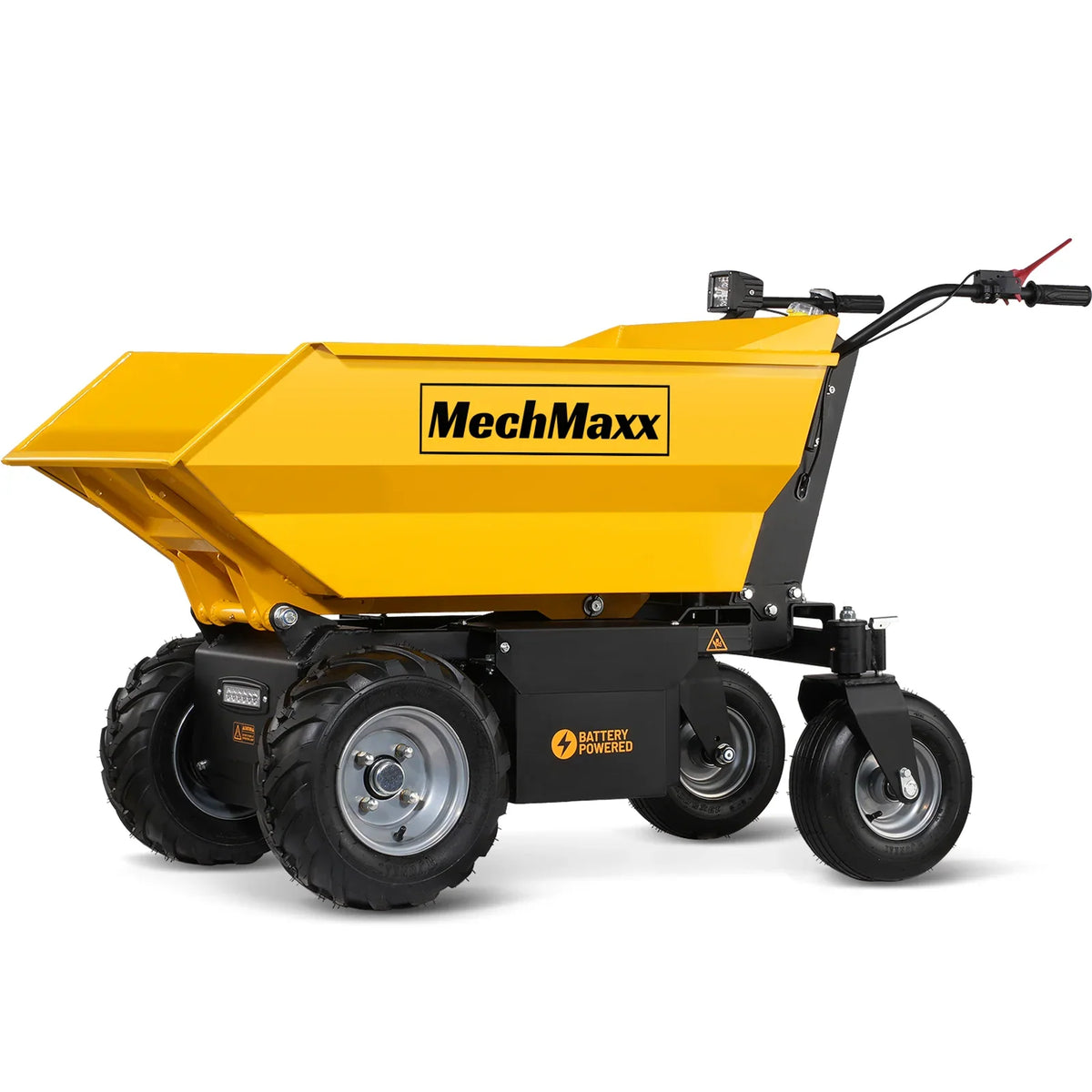 MechMaxx EH50 - 1100lb 48V Electric Hydraulic Tipping Dump Cart