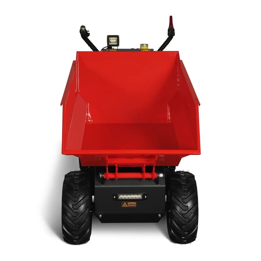 MechMaxx EH50 - 1100lb 48V Electric Hydraulic Tipping Dump Cart