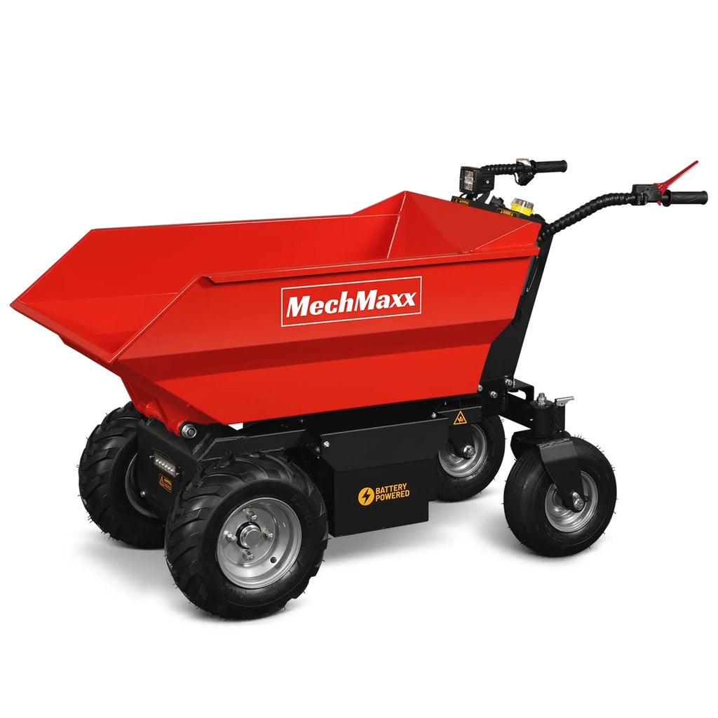 MechMaxx EH50 - 1100lb 48V Electric Hydraulic Tipping Dump Cart