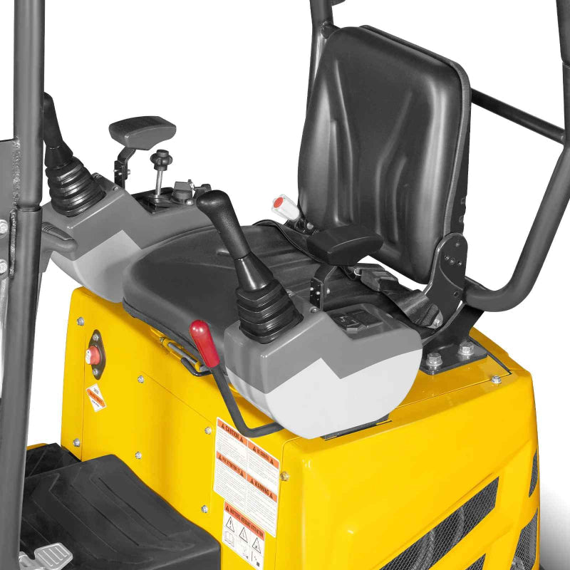 MechMaxx MEC10 Mini Excavator with B&S Vanguard Engine