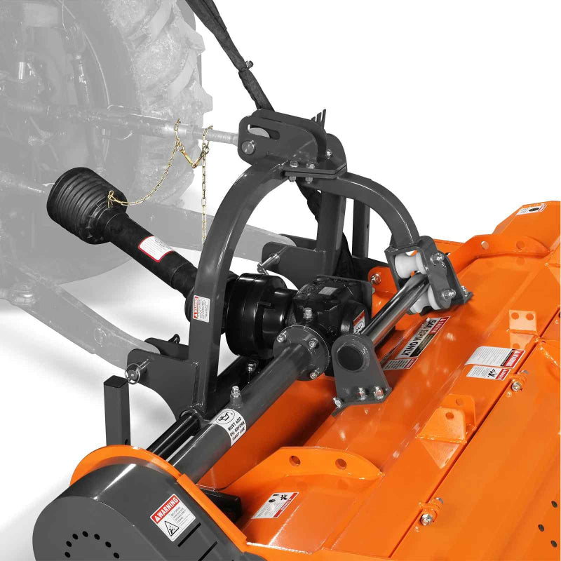 MechMaxx 78" Heavy Duty PTO Flail Mower with Hydraulic Side Shift