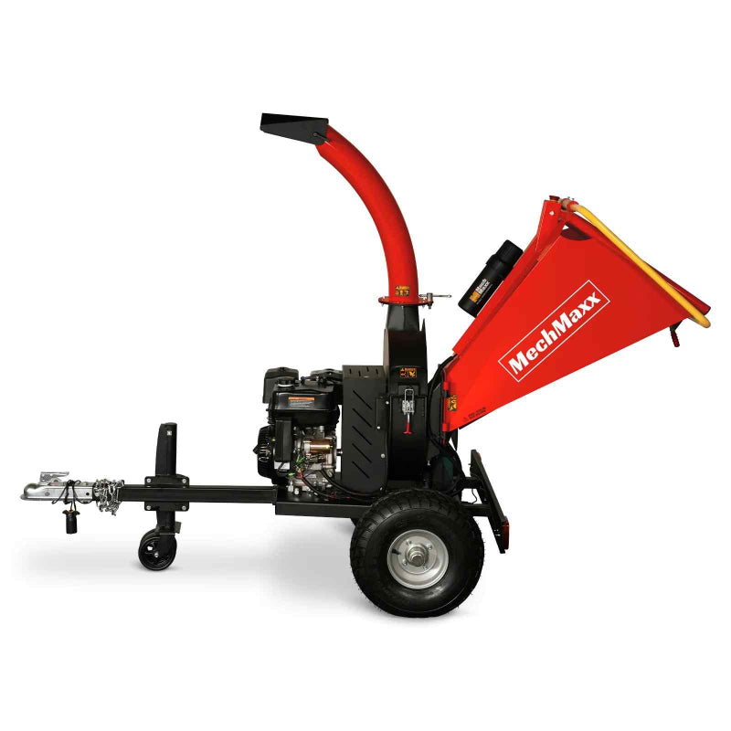 MechMaxx 5" Ducar E-Start Gas-Powered Disc Wood Chipper