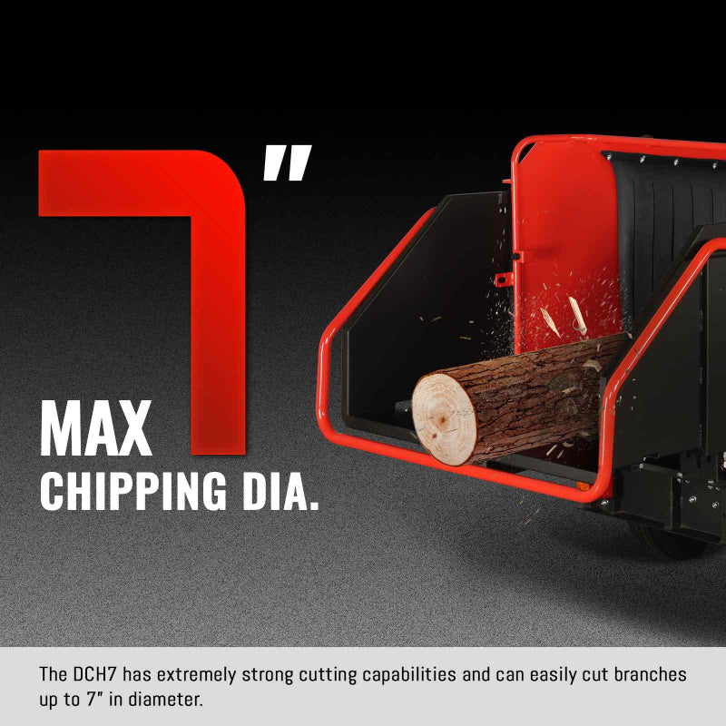MechMaxx 7" Hydraulic Feed Wood Chipper with ZONSEN Engine
