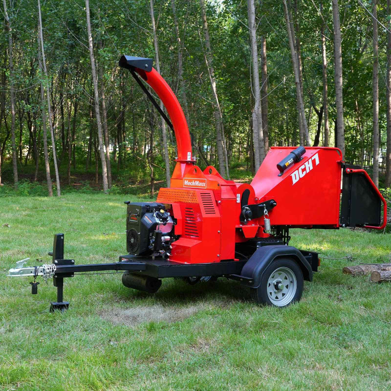 MechMaxx 7" Hydraulic Feed Wood Chipper with ZONSEN Engine