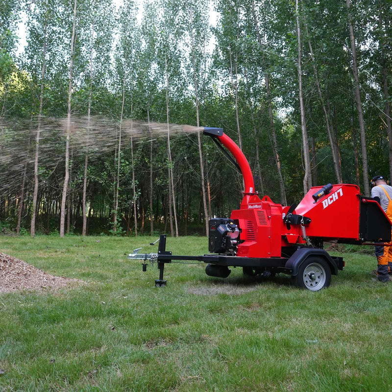 MechMaxx 7" Hydraulic Feed Wood Chipper with ZONSEN Engine