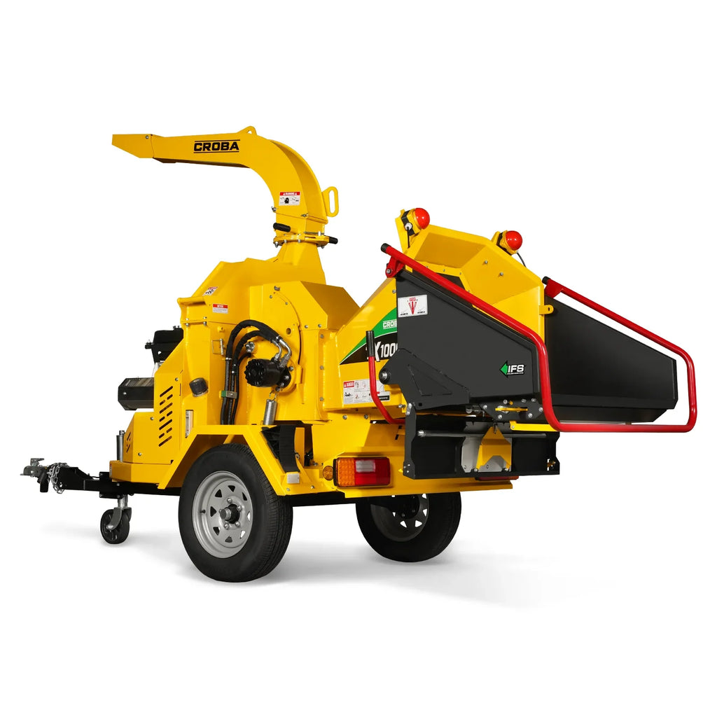 MechMaxx TX1000 - 35HP 1000cc Gas Powered 8-Inch Commercial Wood Chipper