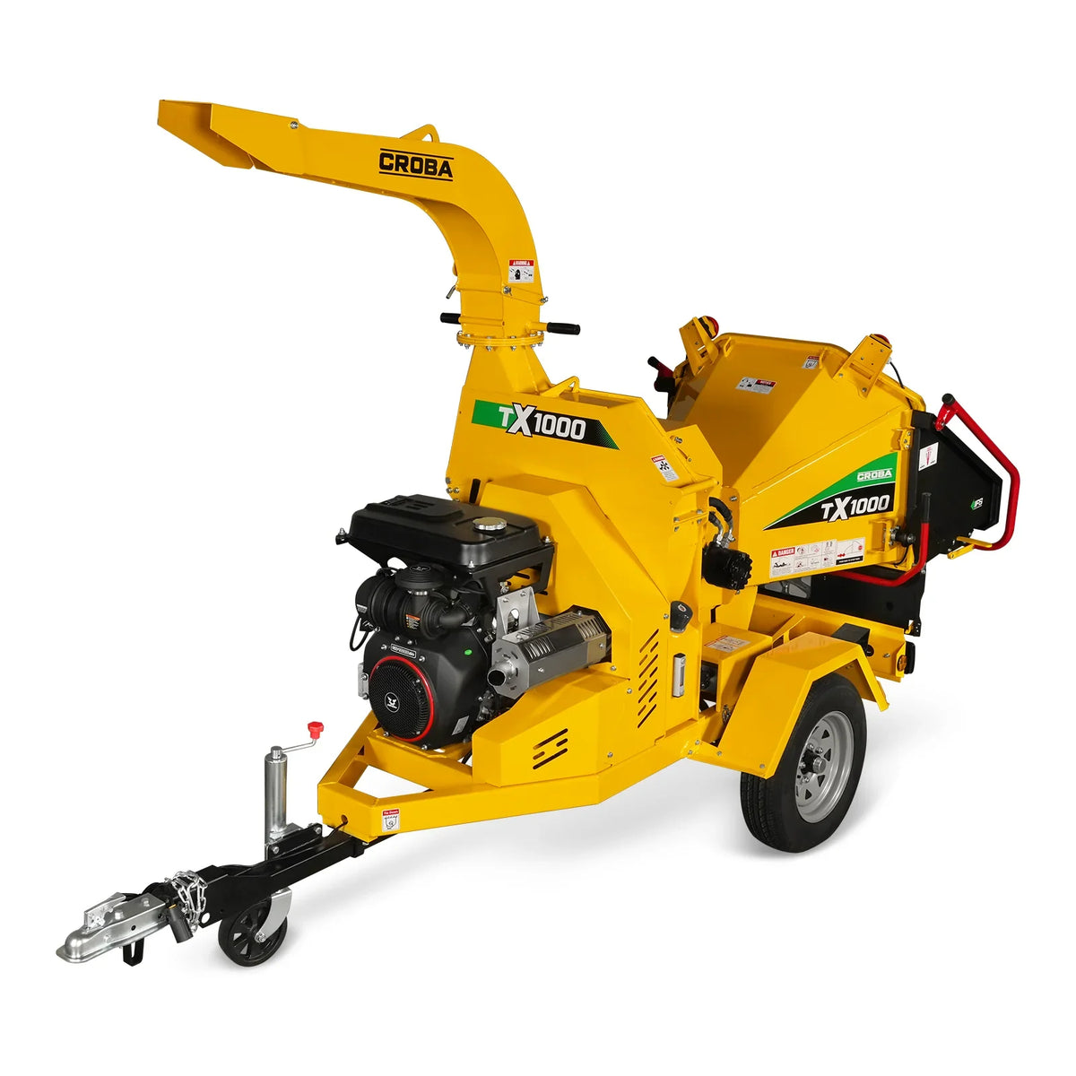 MechMaxx TX1000 - 35HP 1000cc Gas Powered 8-Inch Commercial Wood Chipper