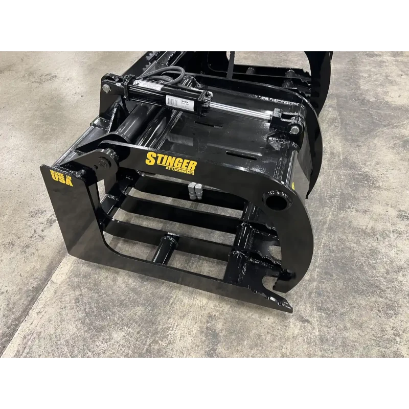 Stinger Attachments RTG‑XD‑TRACTOR Tractor Heavy‑Duty Grapple Bucket