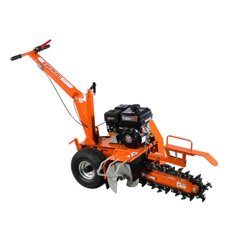 MechMaxx 7HP Gas Powered Cable Ditching Mini Trencher