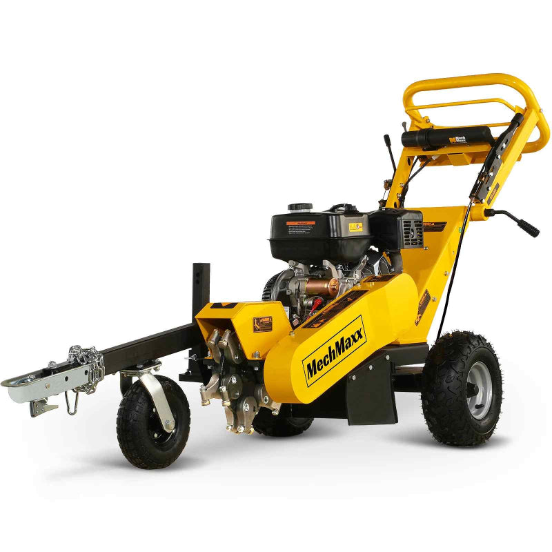 MechMaxx 420cc DUCAR E-Start Stump Grinder with Tow Bar