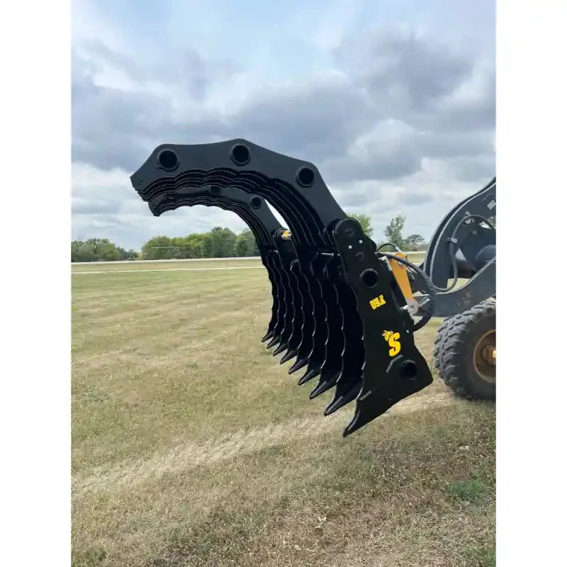 Stinger Attachments CG-XD-WL Wheel Loader Extreme-Duty Clam Grapple