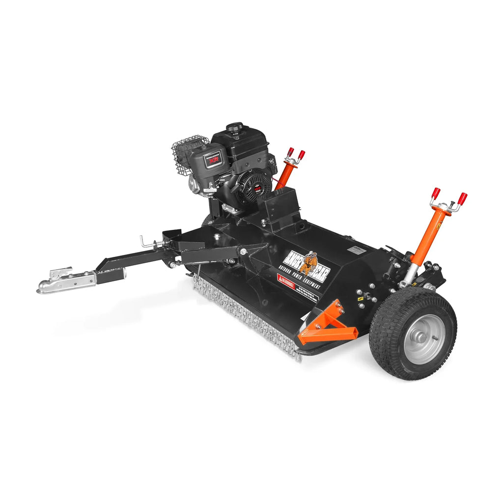 MechMaxx ATV120 48" Tow-Behind ATV Offset Flail Mower - 13.5HP 420cc B&S Electric-Start Engine