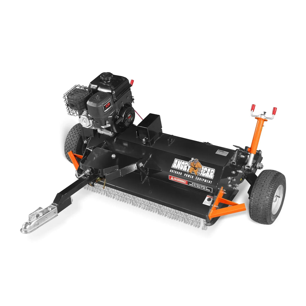 MechMaxx ATV120 48" Tow-Behind ATV Offset Flail Mower - 13.5HP 420cc B&S Electric-Start Engine