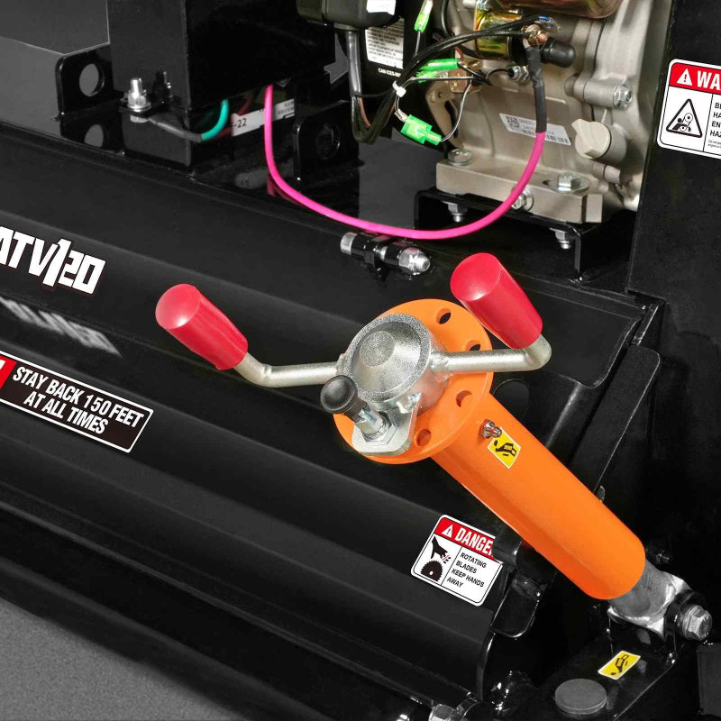 MechMaxx ATV120 48" Tow-Behind ATV Offset Flail Mower