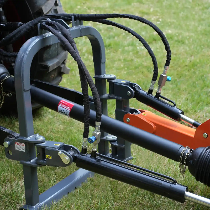 MechMaxx TSG61 24'' Cutting Wheel Hydraulic Cylinders Stump Grinder