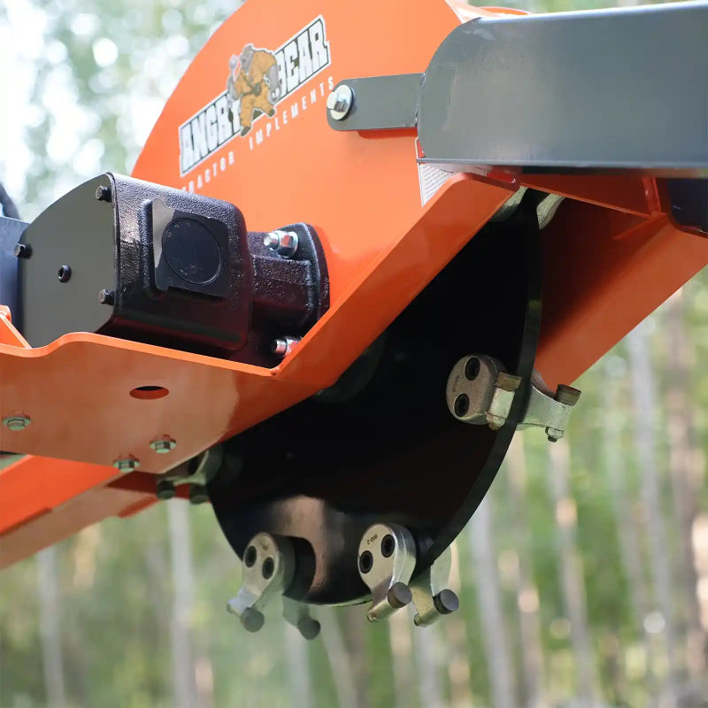 MechMaxx TSG61 24'' Cutting Wheel Hydraulic Cylinders Stump Grinder