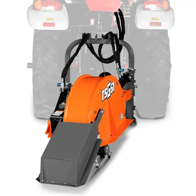 MechMaxx TSG61 24'' Cutting Wheel Hydraulic Cylinders Stump Grinder