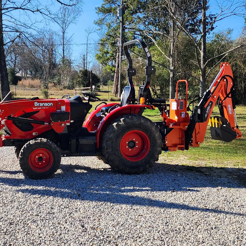 MechMaxx BH660M 7' Tractor Backhoe Attachment with Mechanical Thumb