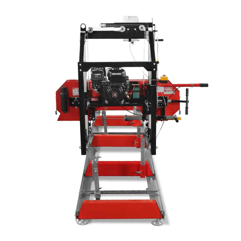 MechMaxx 26" Portable Sawmill, 459cc 15HP E-Start Gasoline Engine