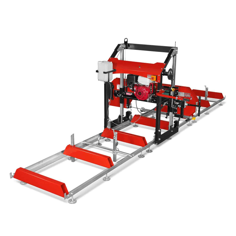 MechMaxx 32" Portable Sawmill, 459cc 15HP E-Start Gasoline Engine