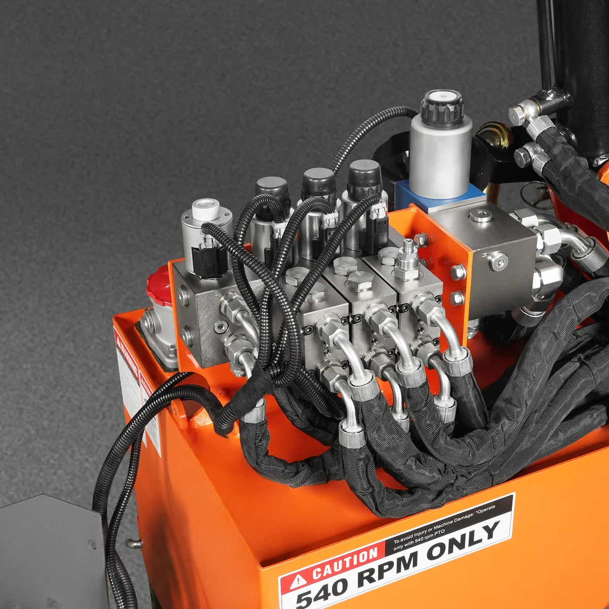 MechMaxx ERM80 3 Point Boom Mower 31.5 Inch Remote Control Operation 11.2 Foot Reach For 20–55HP Tractors