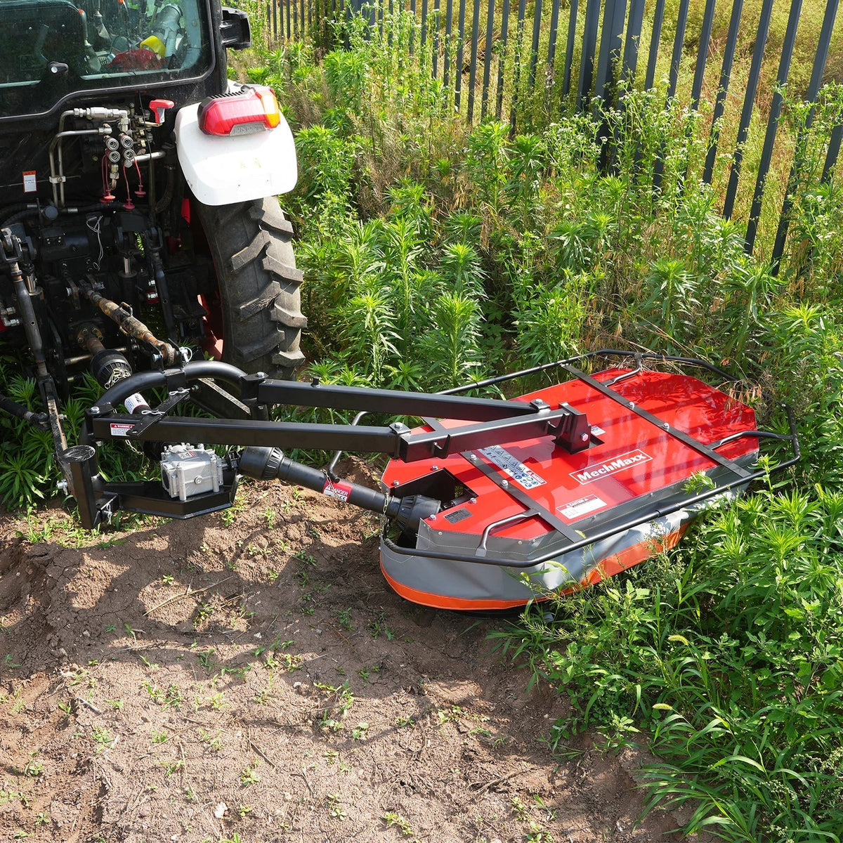 MechMaxx DM53 53 Inch 3-Point Drum Mower for 25–40 HP Tractors