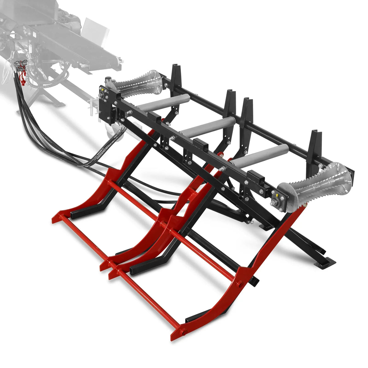 MechMaxx HLS20 Firewood Log Splitter Processor with Conveyor- 15HP Zonsen Electric Start