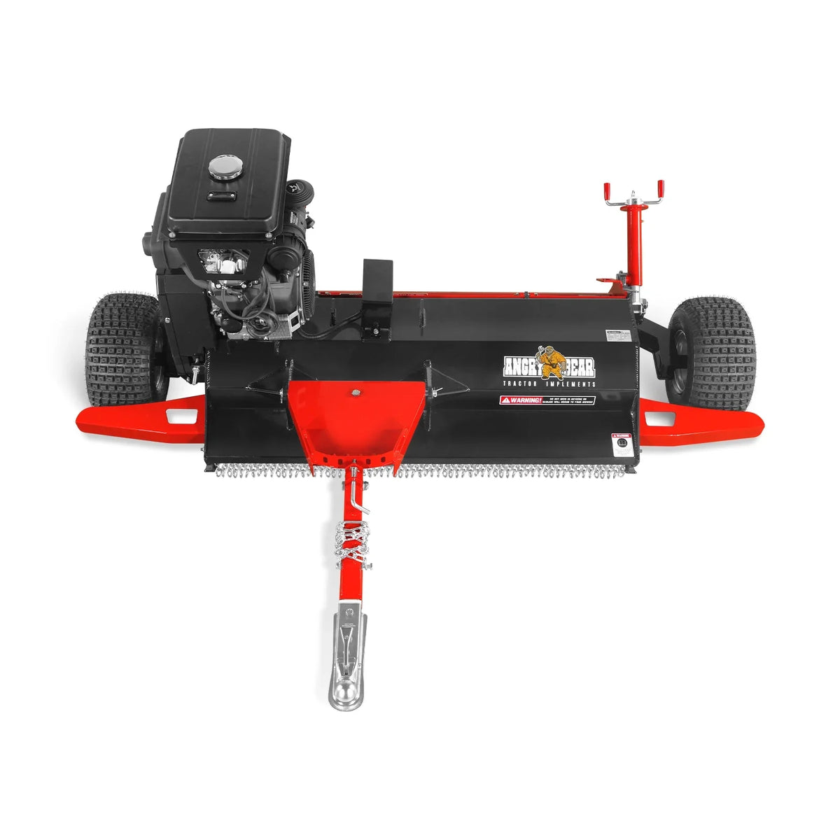 MechMaxx ATV140 55" Tow-Behind ATV Offset Flail Mower - 23HP 679cc Electric-Start Engine