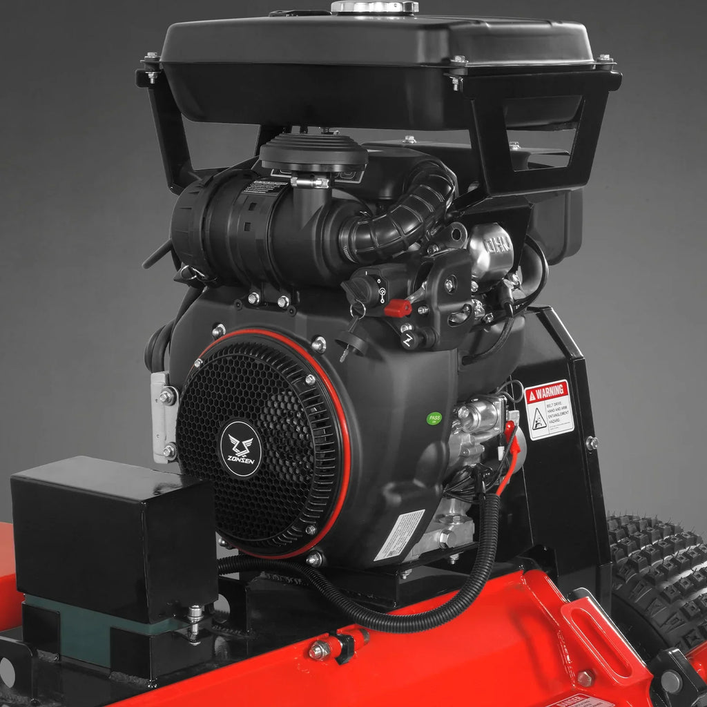 MechMaxx ATV140 55" Tow-Behind ATV Offset Flail Mower - 23HP 679cc Electric-Start Engine