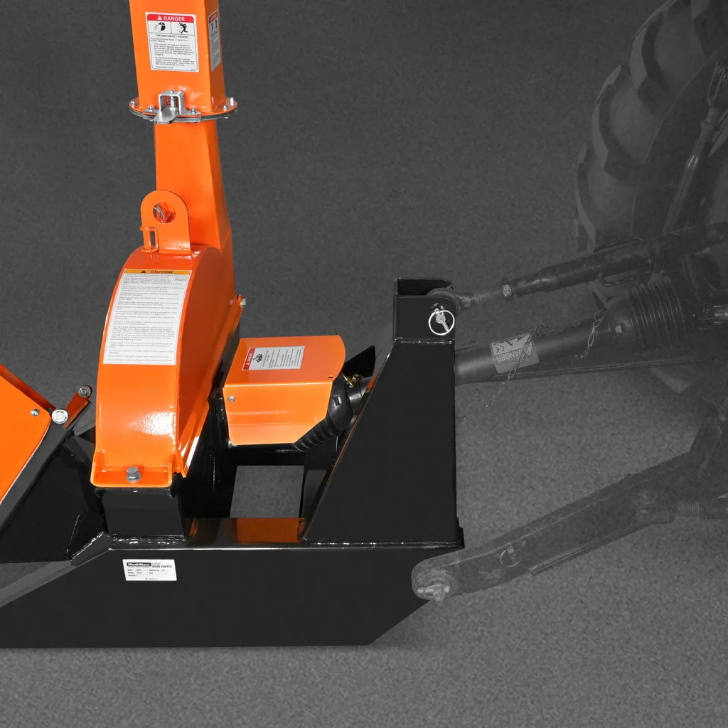 MechMaxx 3 Point PTO Stump Grinder and Wood Chipper Bundle