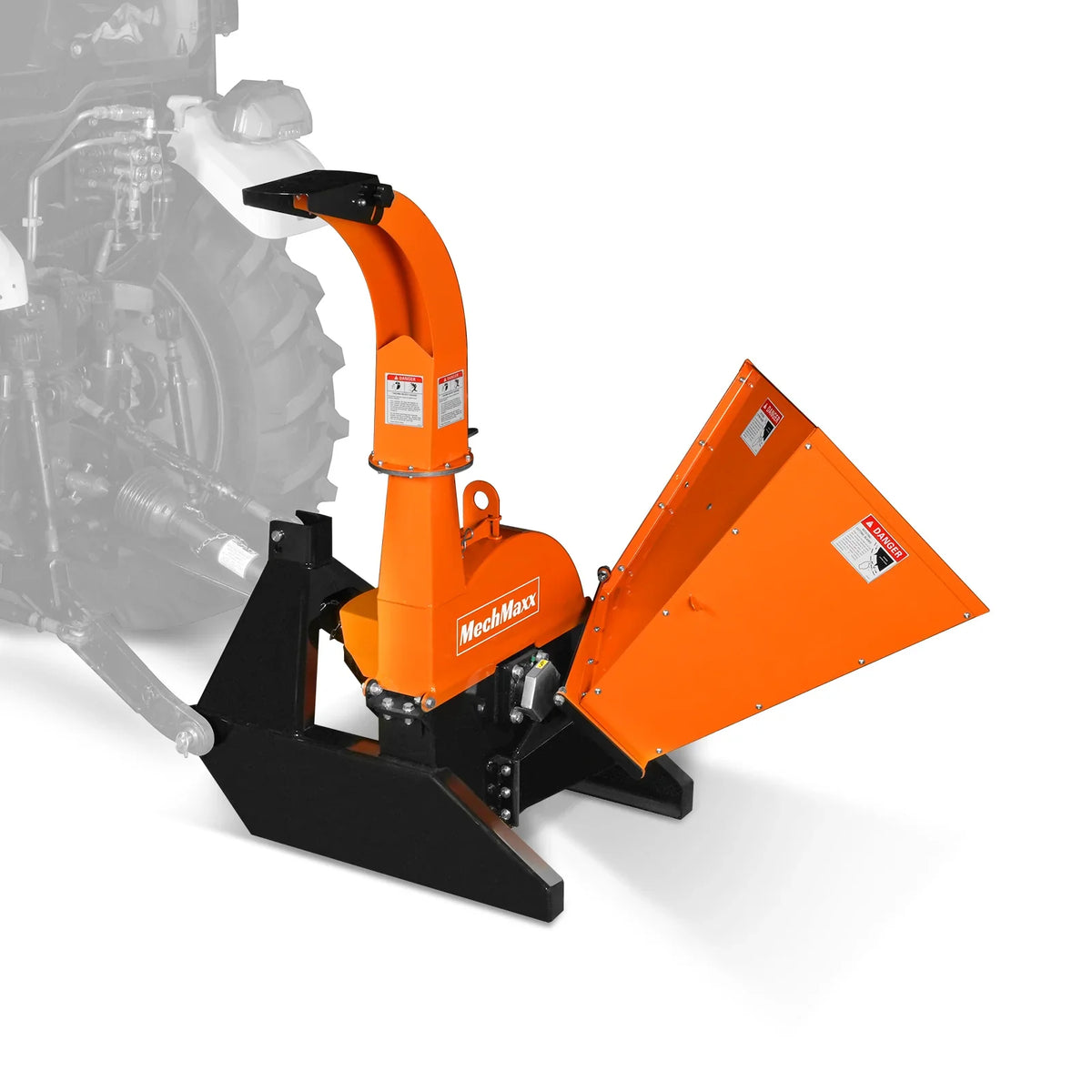 MechMaxx 3 Point PTO Stump Grinder and Wood Chipper Bundle
