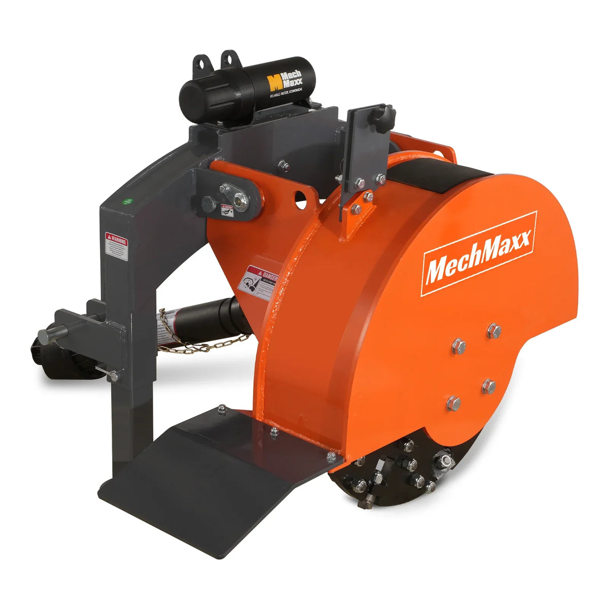 MechMaxx 3 Point PTO Stump Grinder and Wood Chipper Bundle