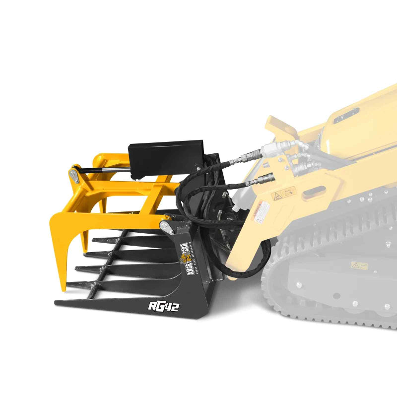 MechMaxx 42” Mini Skid Steer Skeleton Grapple Attachment