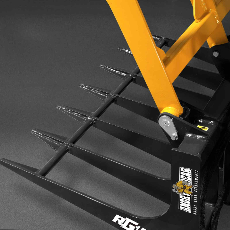 MechMaxx 42” Mini Skid Steer Skeleton Grapple Attachment