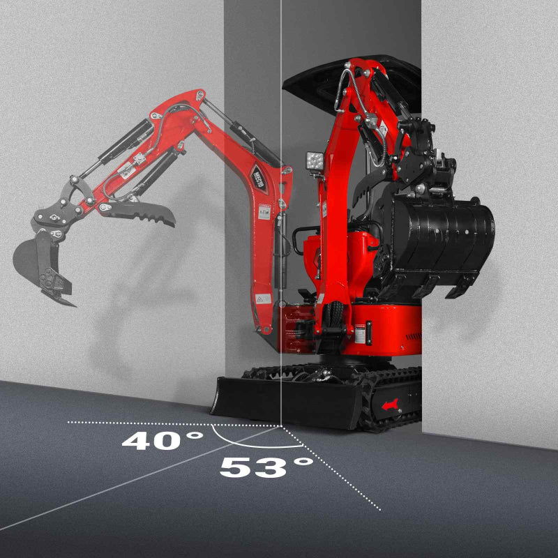 MechMaxx MEC10 Mini Excavator with HONDA GX390 Engine