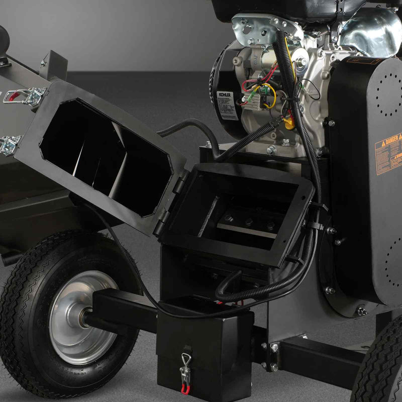 MechMaxx 5 inch Kohler 429cc Gas-Powered Wood Chipper