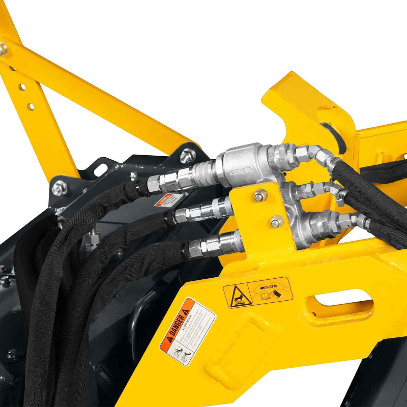 MechMaxx MCH37 Mini Skid Steer Drum Forestry Mulcher