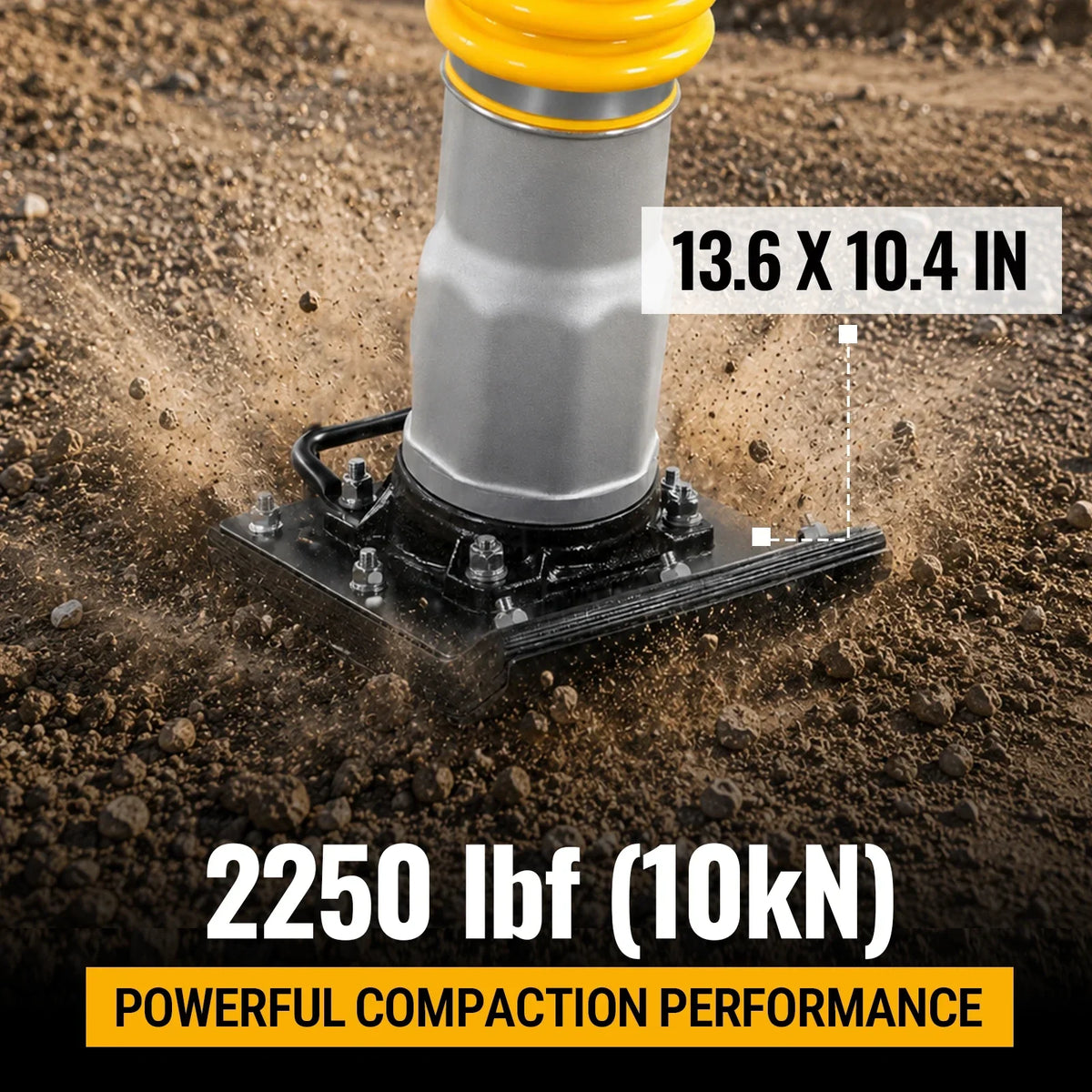 MechMaxx TR60H Honda GX100 Tamping Rammer with Wheel Kit
