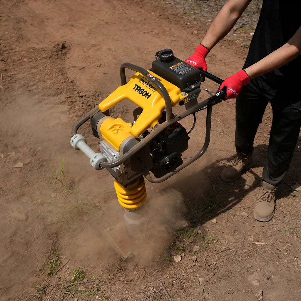 MechMaxx TR60H Honda GX100 Tamping Rammer with Wheel Kit