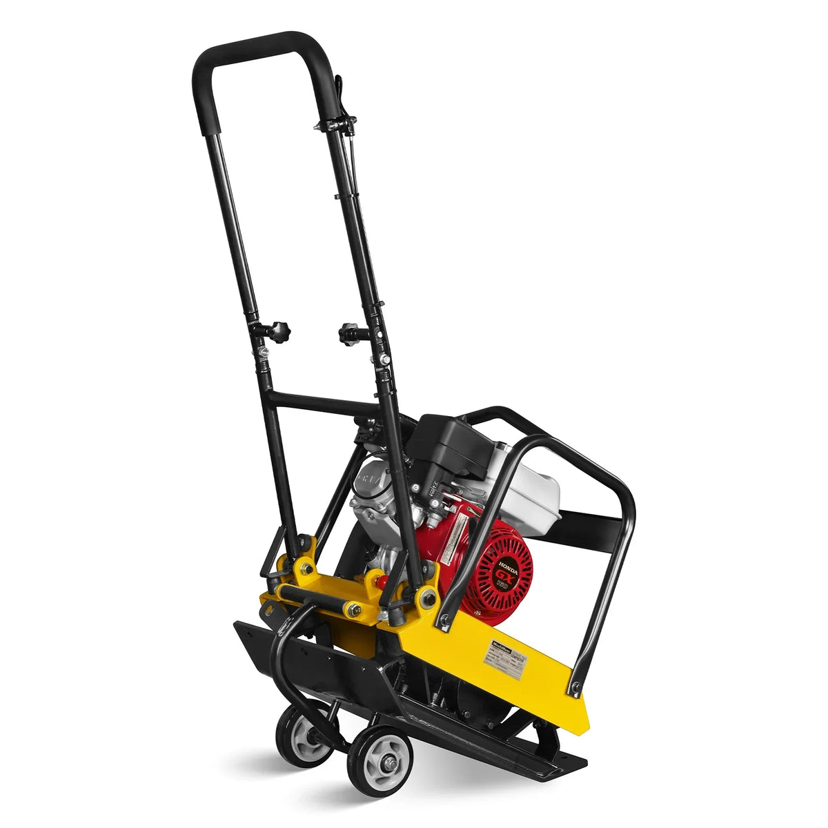 MechMaxx PC90H Honda GX160 Vibratory Plate Compactor with Wheel Kit